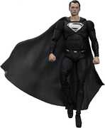 DC Justice League - Superman Black Suit Action Figure , Henry Cavill