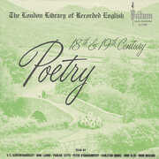 London Library of Recorded English Book VI: 18th & 19th Century Poetry , Various Artists