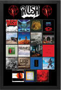 Rush - Album Covers - 11x17 Framed Print With Gel-Coat 