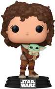 Funko POP!: Star Wars: The Mandalorian - Peli Motto with Grogu 