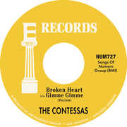Broken Heart B/ w Gimme Gimme , The Contessas