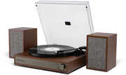 Victrola VTS-1300-WLN Harmony Bluetooth Record Player with Speakers (Walnut) 
