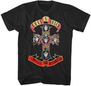 Guns N' Roses - Appetite for Destruction Jumbo Logo T-Shirt  - 3XL Black 1216127208 