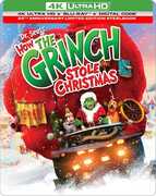 Dr. Seuss' How the Grinch Stole Christmas (25th Anniversary Edition) (Steelbook) , Jim Carrey