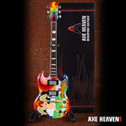 Axe Heaven Psychedelic Fool Miniature Guitar FL-082