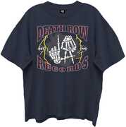 Death Row Records - LA Skeleton Hands - Vintage Tour - Giant Vintage - Small - Navy 