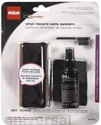 Discwasher RD1007Z D4+ Record Care System - Fluid, Brush & Storage Bag (Black & Brown)
