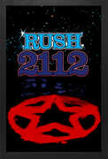 Rush - 2112 - 11x17 Framed Print With Gel-Coat 