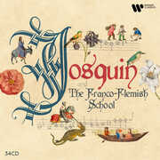 Josquin & the Franco-Flemish School (34 CD) , Ensemble Gilles Binchois