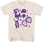 Olivia Rodrigo - Tour Collage T-Shirt - Medium Tan 39651071A2 