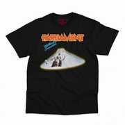 Parliament - Mothership Connection Album Cover - Heavy Cotton T-Shirt - XL Black