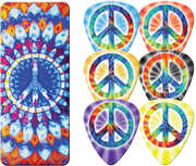 Hi Fidelity - Pick Tin - Peace Tin with 6 Picks 