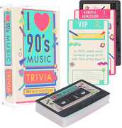I Love 90s Music Trivia Card Game