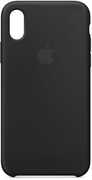 Apple - iPhone X Silicone Case - Black