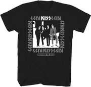 Kiss - Dressed to Kill Photo Image T-Shirt - 3XL Black 3810119A6 