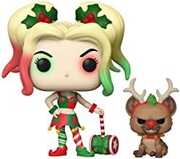 FUNKO POP! & BUDDY: DC Holiday -Harley Quinn with Helper 