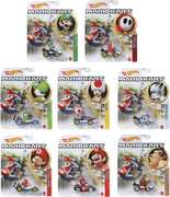 Mattel - Hot Wheels 1:64 Mario Kart 8-Piece B Assortment (Nintendo) 
