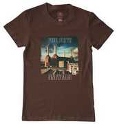 Pink Floyd - Animals Album Cover - Heavy Cotton T-Shirt - Small Chocolate