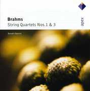 Brahms: STR QRT Nos 1 & 3 , Borodin Quartet