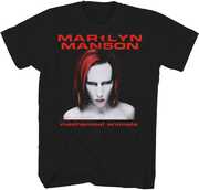 Marilyn Manson - Mechanical Animals T-Shirt - Medium Black TS0001MMAA2 