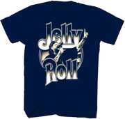 Jelly Roll - Number 1 T-Shirt - Large Navy TS0102JLRA3 