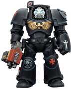 JOYTOY - Warhammer 40k - Black Templars: Terminator 2 with Power Fist & Storm Bolter 1/ 18 Action Figure 