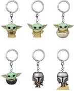 Funko POP! Keychain: The Mandalorian (One Random POP! Keychain Per Purchase)