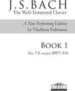 Book 1 - No. 9 E Major 