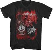 Lamb of God - Red Album Cover T-Shirt - XL Black TS4412LAMA4 