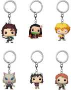 Funko POP! Keychain: Demon Slayer (One Random POP! Keychain Per Purchase)