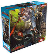 How to Train Your Dragon 500 Piece Jigsaw Puzzle (8x8 Box)