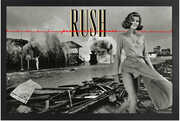 Rush - Permanent Waves - 11x17 Framed Print With Gel-Coat