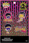 FUNKO POP! 4PK PIN SET: JIMI HENDRIX - FLAMING GUITAR 