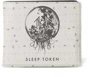 Rocksax - Sleep Token - The Summoning White Logo - Wallet with Coin Pocket (Black) 