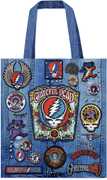 Rocksax - Grateful Dead - Battle Bag - 16 X 16 Soft Polyester Bag with Web Handles 