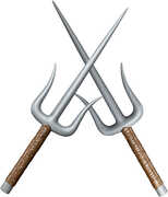 Trick or Treat Studios - Teenage Mutant Ninja Turtles - Retro Twin Sai Replica Costume Accessories (TMNT) 