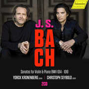 Bach: Sonatas for Violin & Piano, BWV 1014-1019 , Yorck Kronenberg