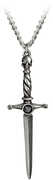 Hand of Macbeth Dagger Pendant - Hand Made - Fine English Pewter|||||||||||||||||||||||||||||||