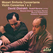 Mozart: Sinfonia Concertante K. 364; Violin Cons No. 1, K. 207 , David Oistrakh