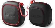 Ion iSP153 Magnet Rocker 2-Pack - Portable Bluetooth Speaker 2 Pack - IPX5 (Black) 