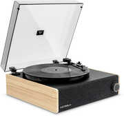 Victrola VTA-78-NAT Eastwood Bluetooth LP Stereo Record Player Natural Wood 
