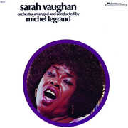 Sarah Vaughan With Michel Legrand , Sarah Vaughan