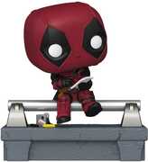 Funko POP! Deluxe: Deadpool - Deadpool on Bridge (Marvel) 