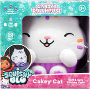 Gabby's Dollhouse - SquishyGlo - Cakey Cat Rechargeable Silicone Light