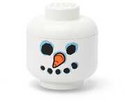 LEGO Mini Stackable Storage Head, Snowman