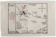 WETA Workshop - The Hobbit - Thorin's Map Tea Towel 