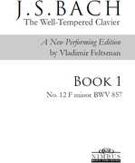 Book 1 - No. 12 F Minor 