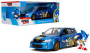Sonic the Hedgehog - Hollywood Rides - 1:24 '12 Subaru WRX STI Die-Cast Car & Sonic Figure