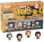 Funko Bitty POP!: Demon Slayer - Tanjiro 4-pack