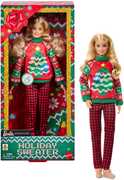 Barbie Signature Holiday Sweater Doll, Christmas, Blonde